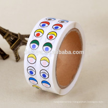 Cute Eyes Pattern Paper Roll Sticker